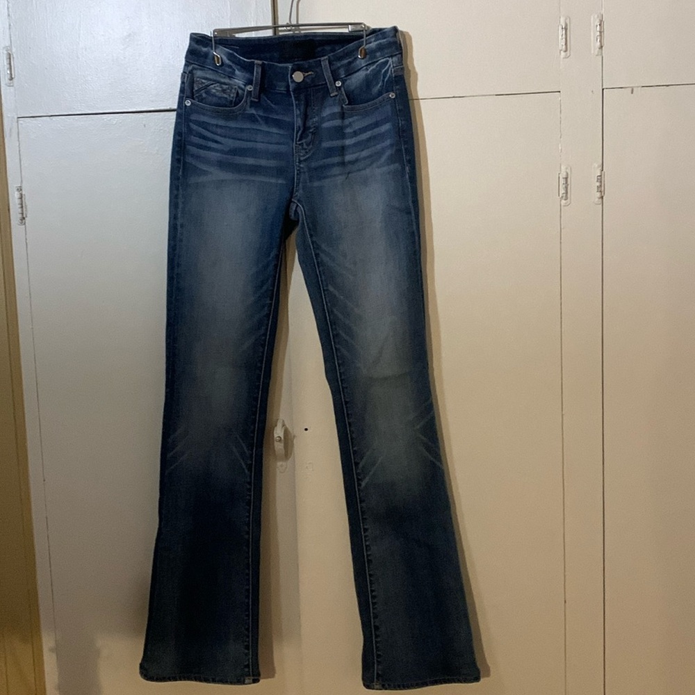 Buckle black fit number 53 tailored boot cut jeans 25 x 34